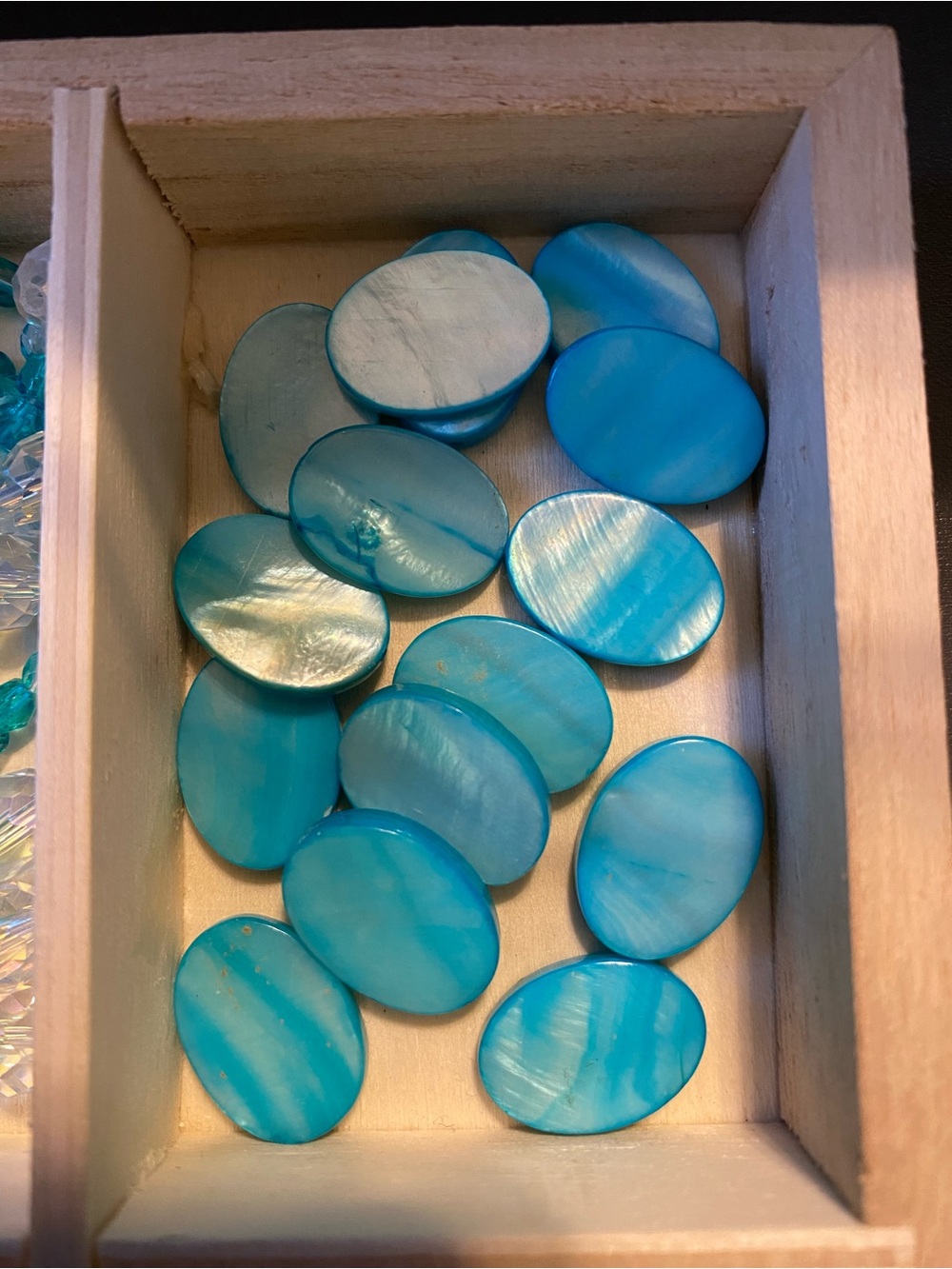 Bead Lot Natural Stone Beads Glass Beads Shell Bead Lot - Picture 11 of 12